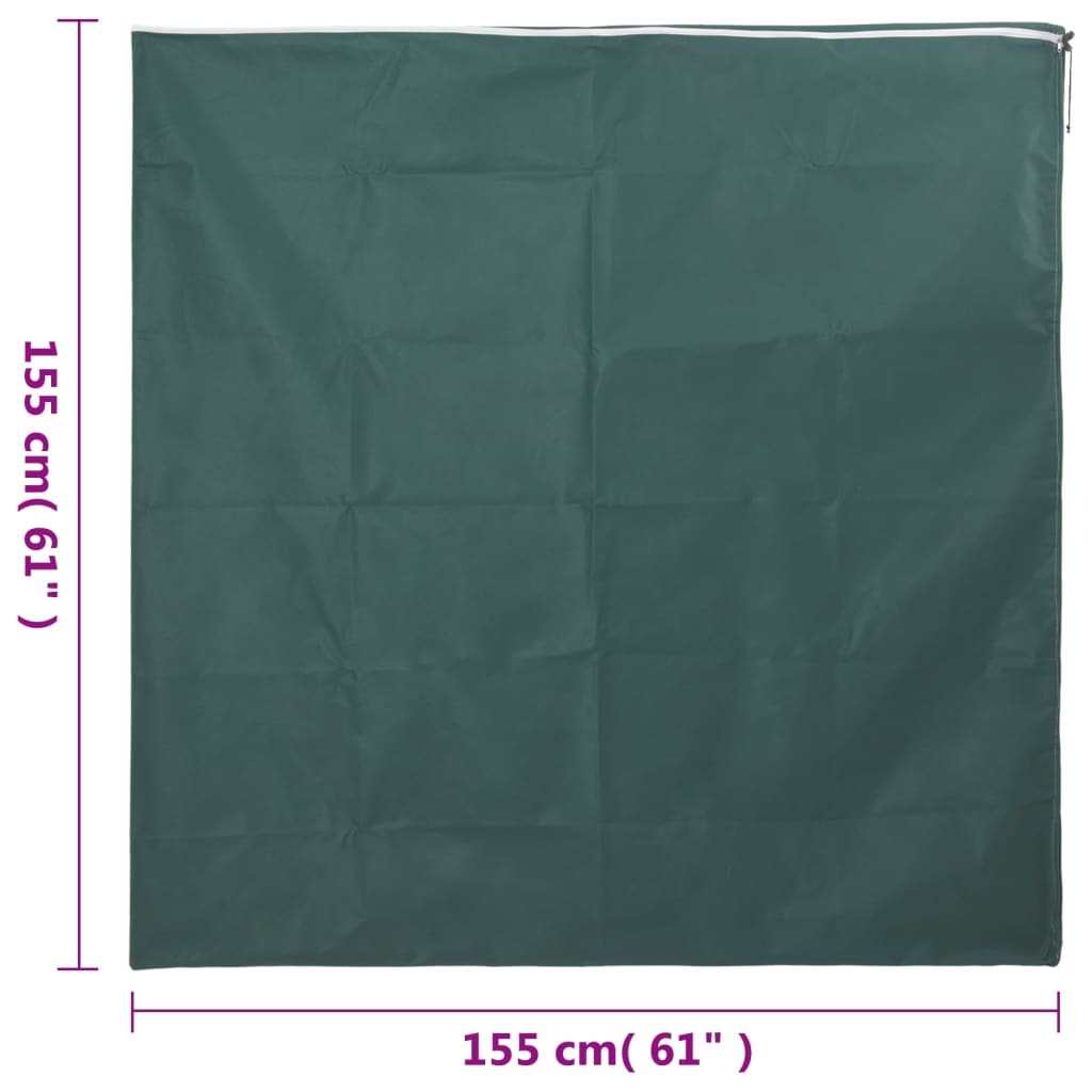 Plant Fleece Covers with Zip 10 pcs 70 g/m² 1,55x1,55 m