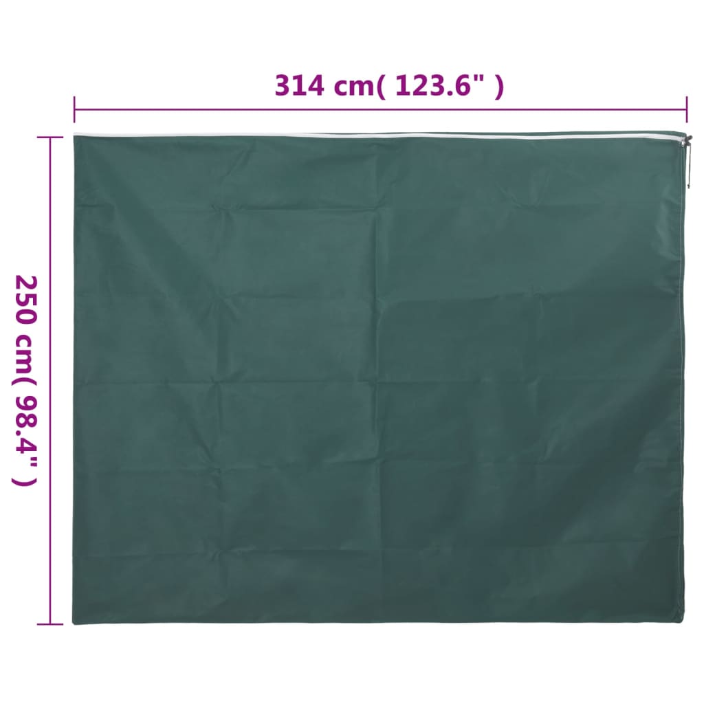 Plant Fleece Covers with Zip 10 pcs 70 g/m² 3,14x2,5 m