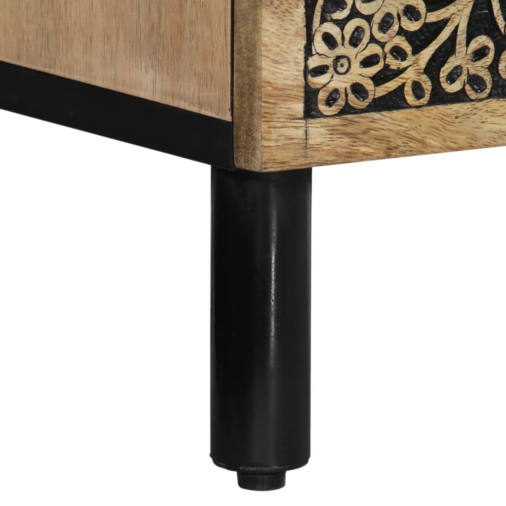 Bedside Cabinet 40x33x46 cm Solid Wood Mango