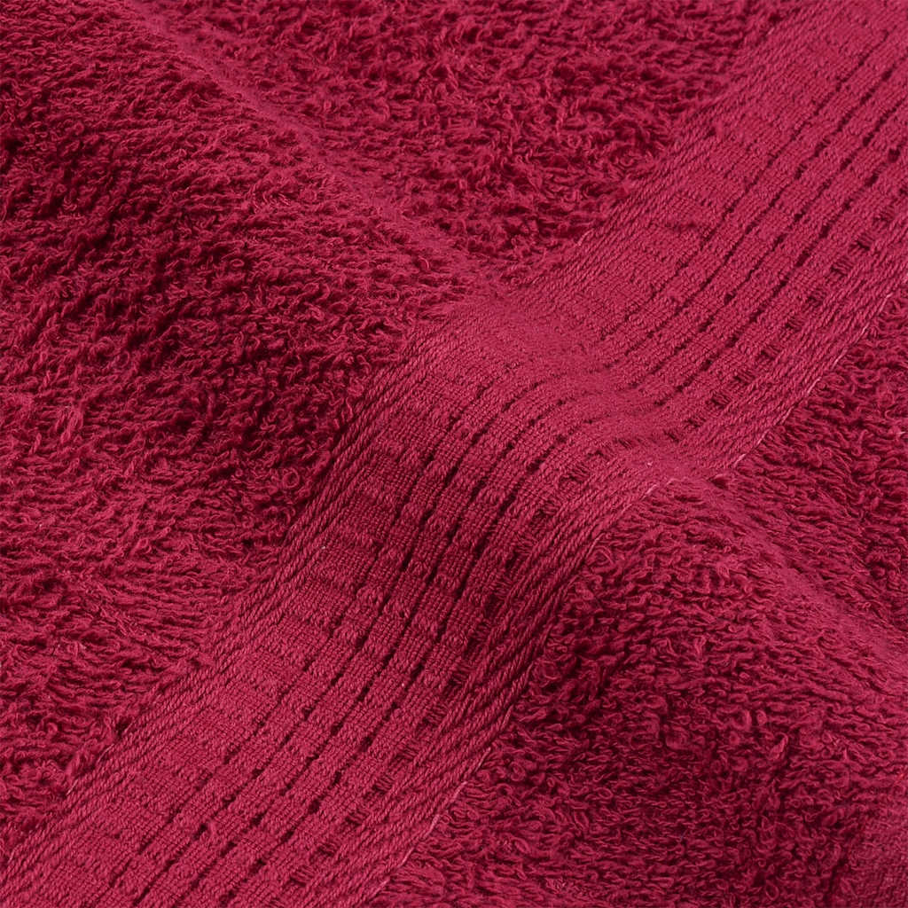 Hand Towels "FROGN" 4 pcs Bordeaux 50x100 cm 360 gsm