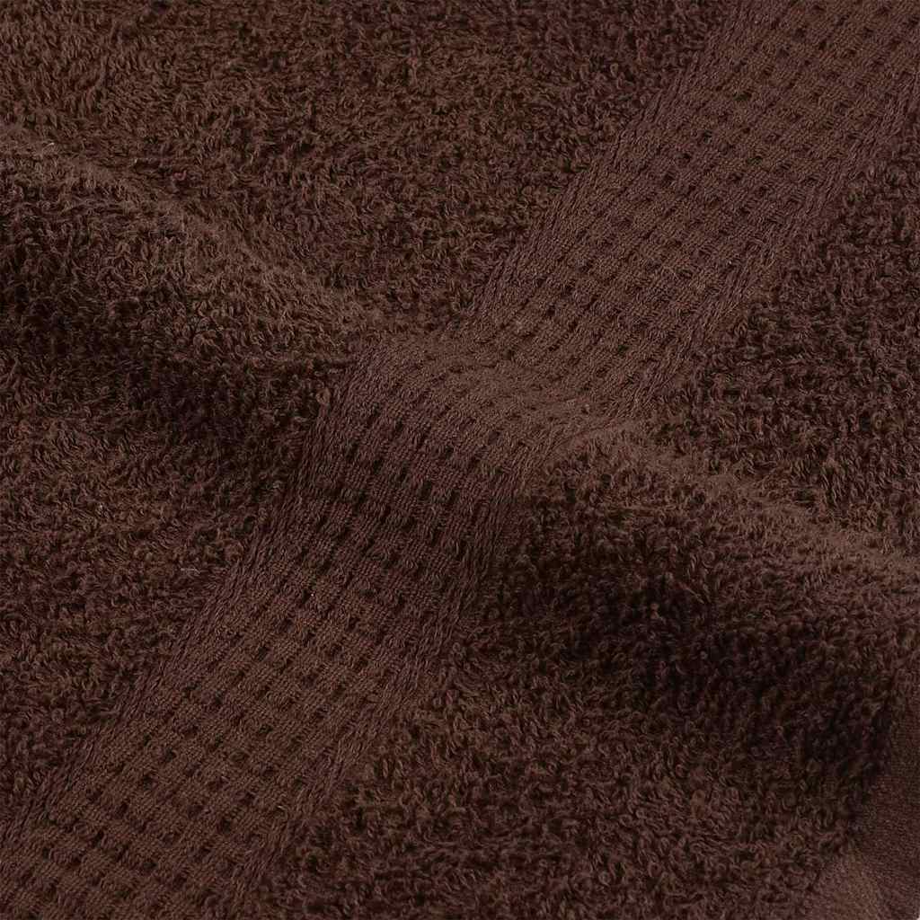 Sauna Towels "FROGN" 10 pcs Brown 80x200 cm 360 gsm
