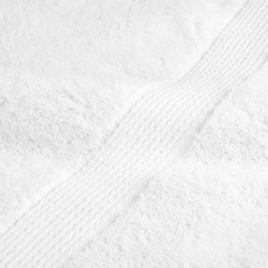 Premium Hand Towels "SOLUND" 50 pcs White 50x100 cm 600 gsm