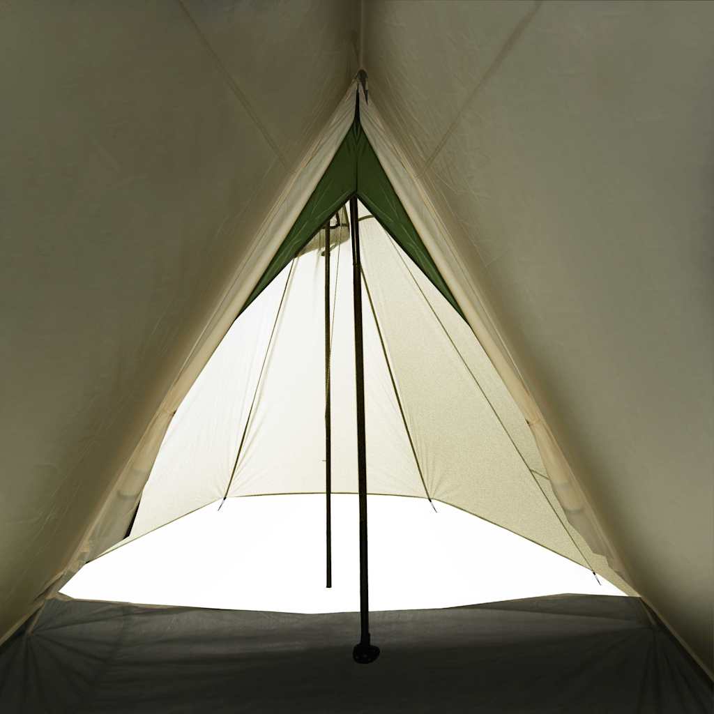 Camping Tent 3-Person Green Waterproof