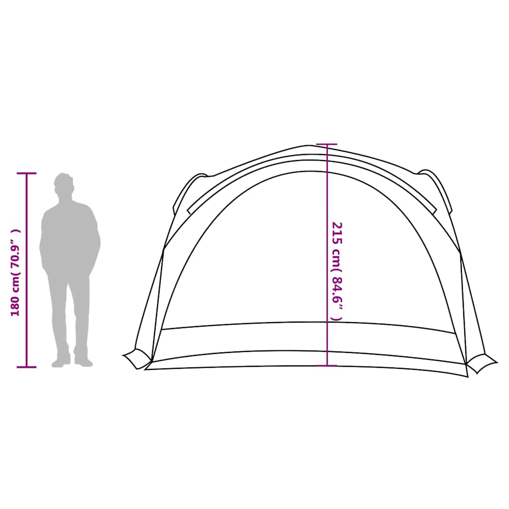 Party Tent Blue Waterproof