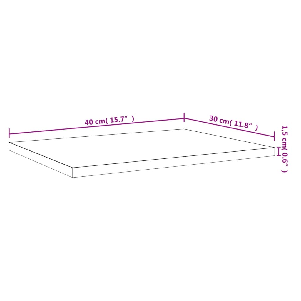 Wall Shelves 4 pcs Grey Sonoma 40x30x1.5 cm Engineered Wood