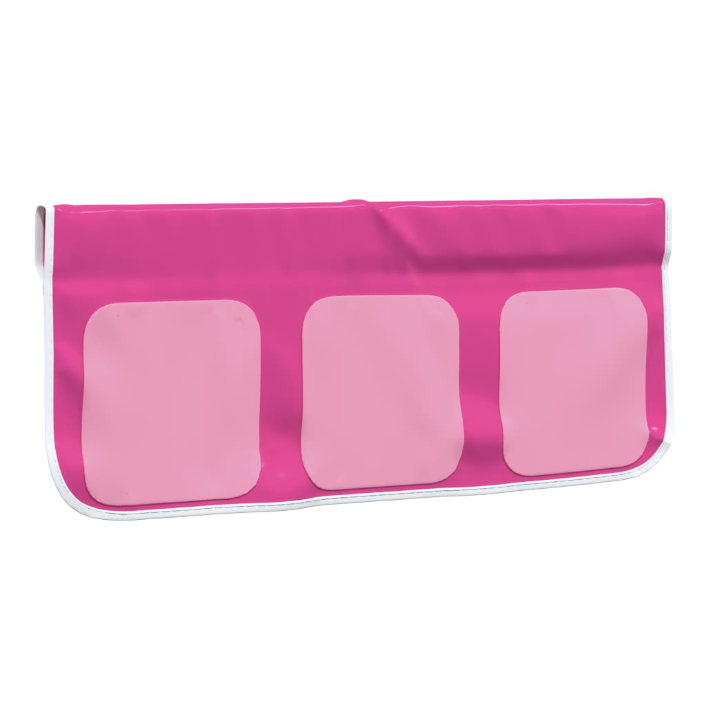 Curtains for Loft Bed Pink Polyester