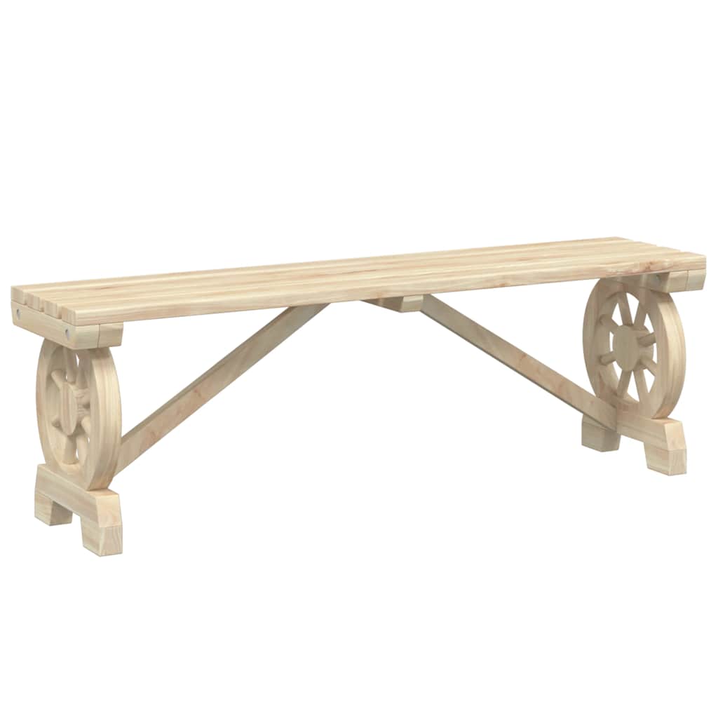 Garden Dining Set | Natural wood | Solid fir wood | Medium | Durable