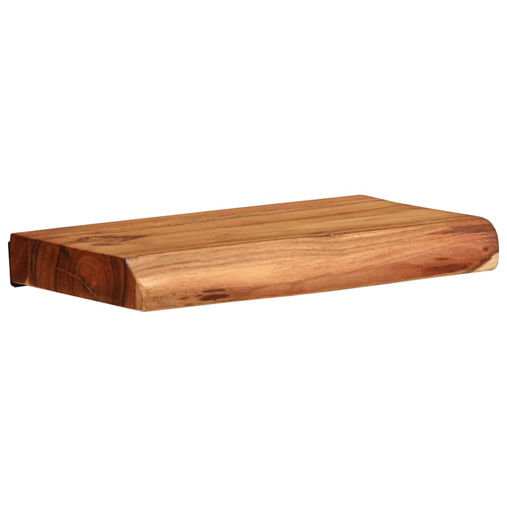 Wall Shelves 2 pcs 30x20x3,5 cm Solid Wood Acacia