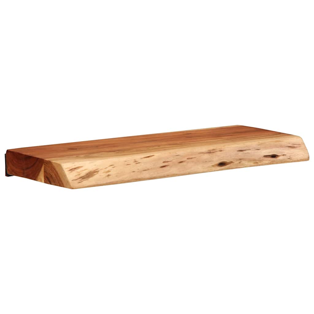 Wall Shelves 2 pcs 40x20x3,5 cm Solid Wood Acacia