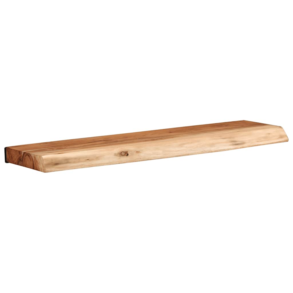 Wall Shelves 2 pcs 60x20x3.5 cm Solid Wood Acacia