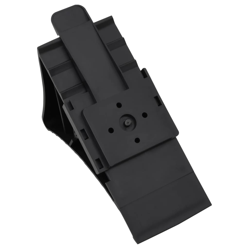 vidaXL Jockey Wheel 48 mm with 2 Support Tubes and 3 Split Clamps