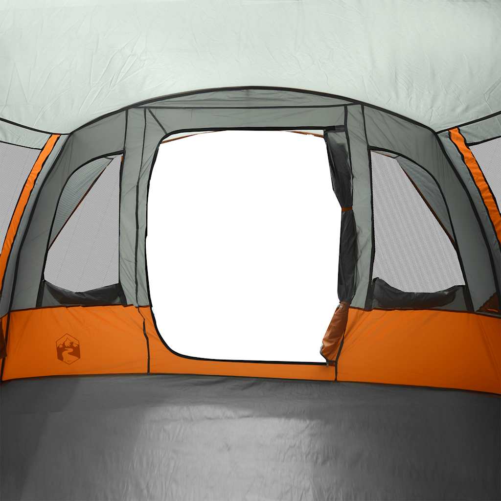 Family Tent Tunnel 8-Person Grey Waterproof