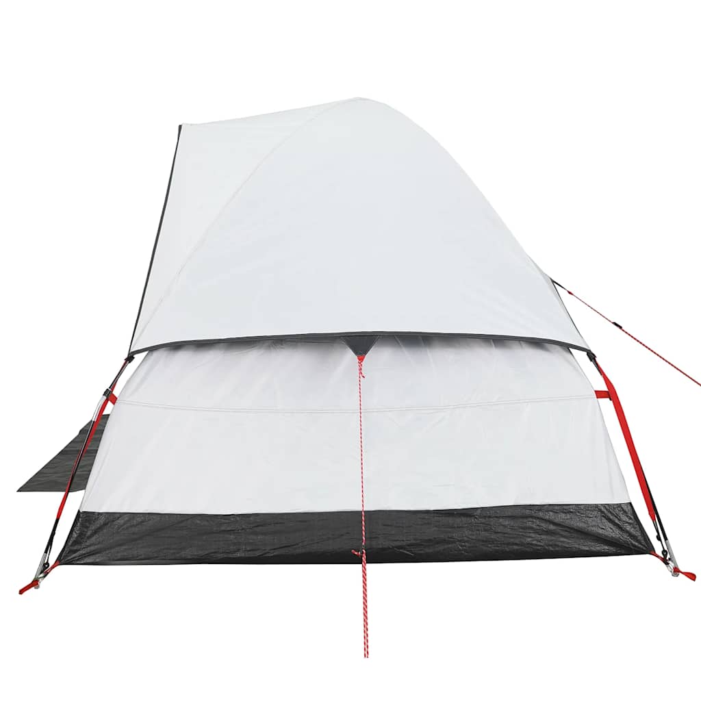 Camping Tent Dome 2-Person White Blackout Fabric Waterproof