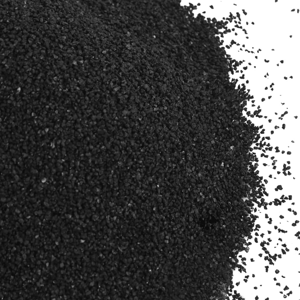 Aquarium Sand 25 kg Black 0,2-2 mm