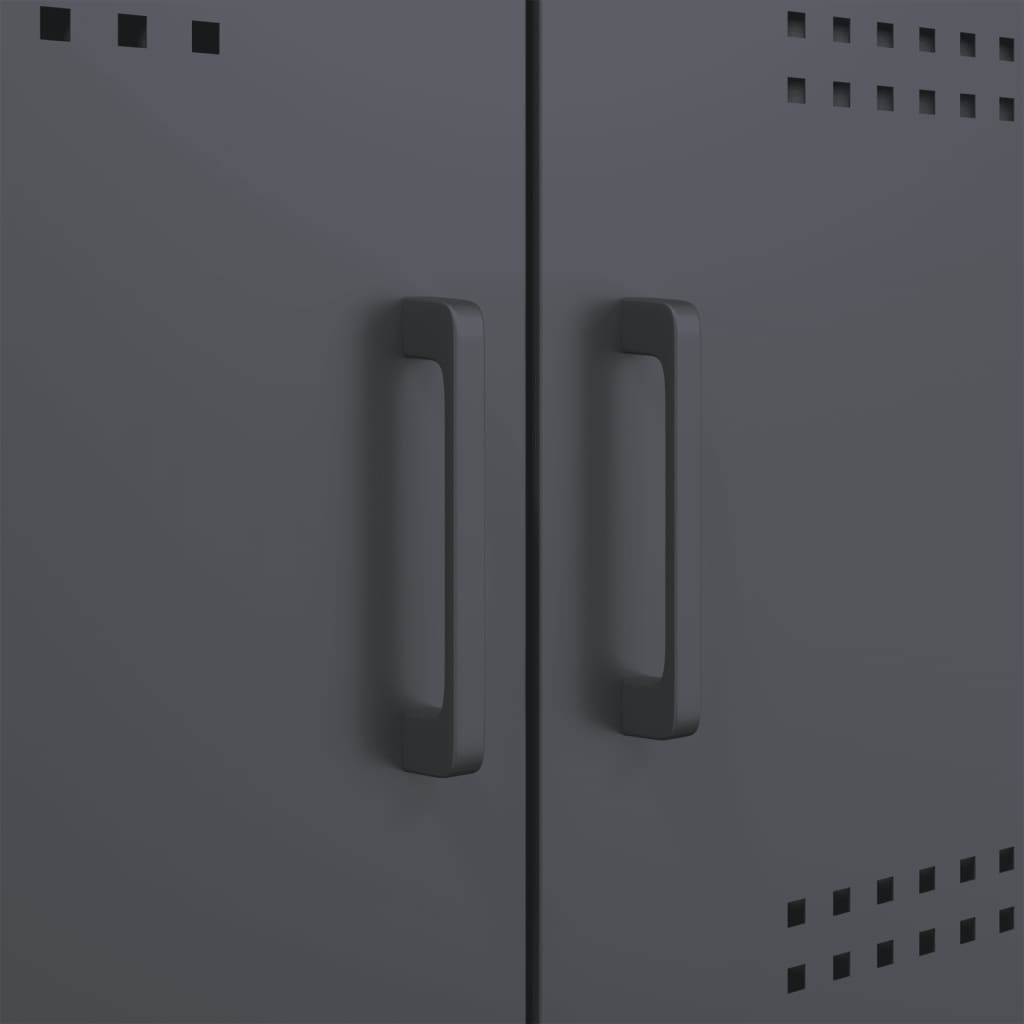 TV Cabinet Anthracite 68x39x50,5 cm Steel