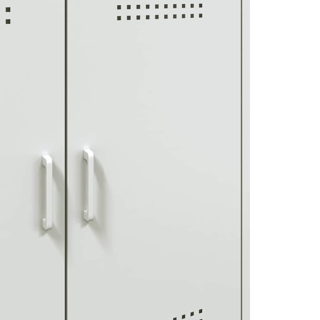 Sideboard White 68x39x79 cm Steel