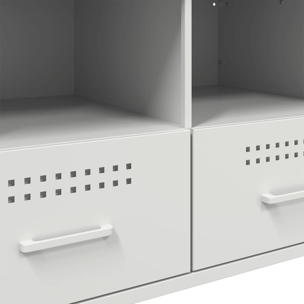 TV Cabinet White 68x39x50,5 cm Steel