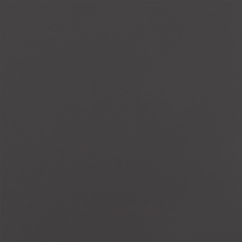 Bedside Cabinet Black 36x39x60,5 cm Steel