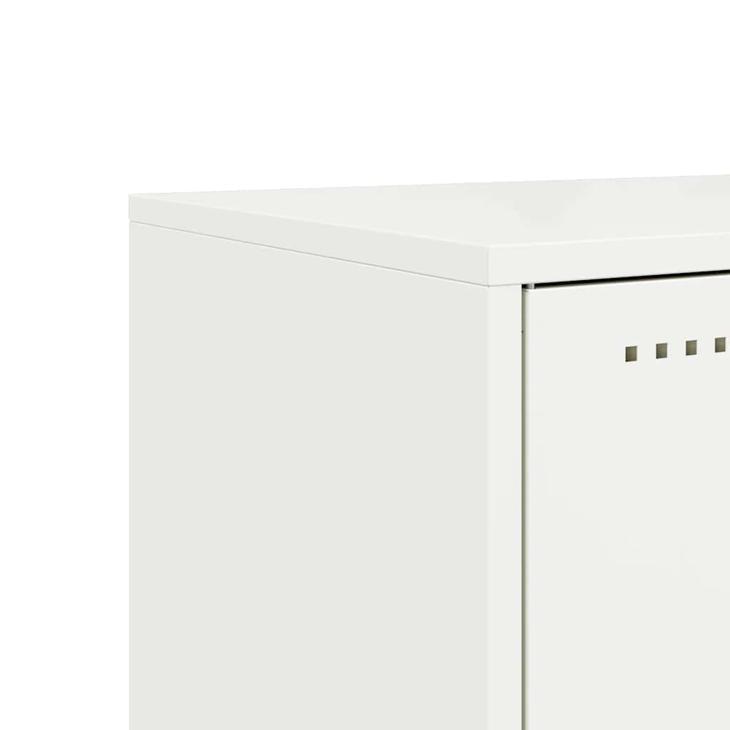 TV Cabinet White 68x39x60,5 cm Steel