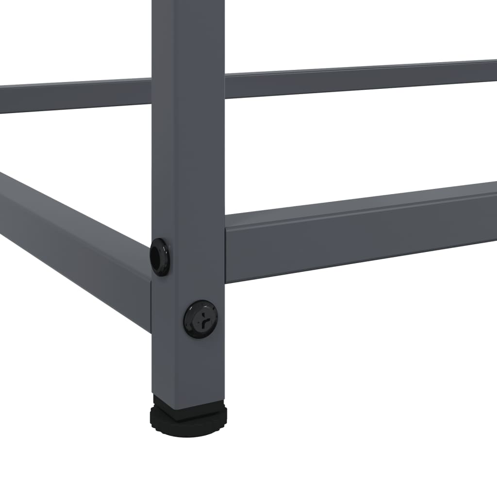 Sideboard Anthracite 100,5x39x107 cm Steel