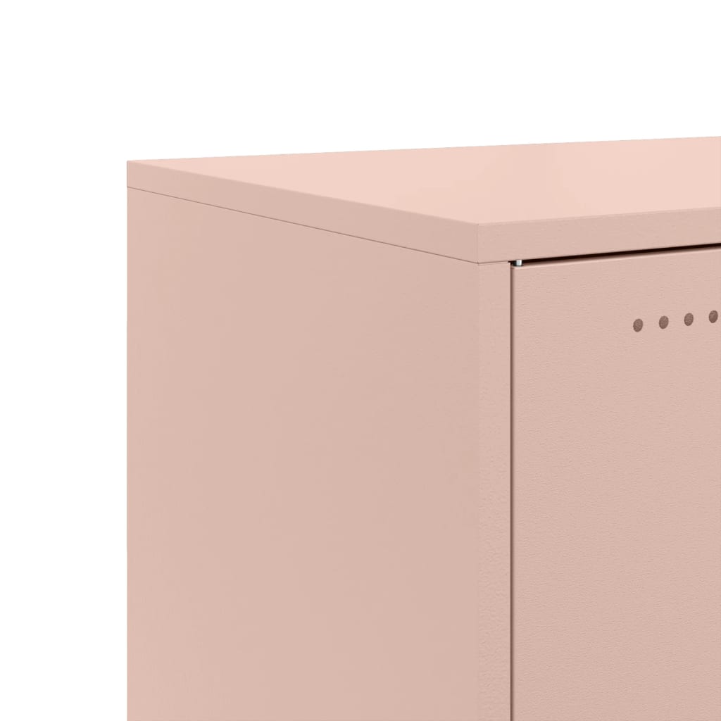 Sideboard Pink 100,5x39x72 cm Steel