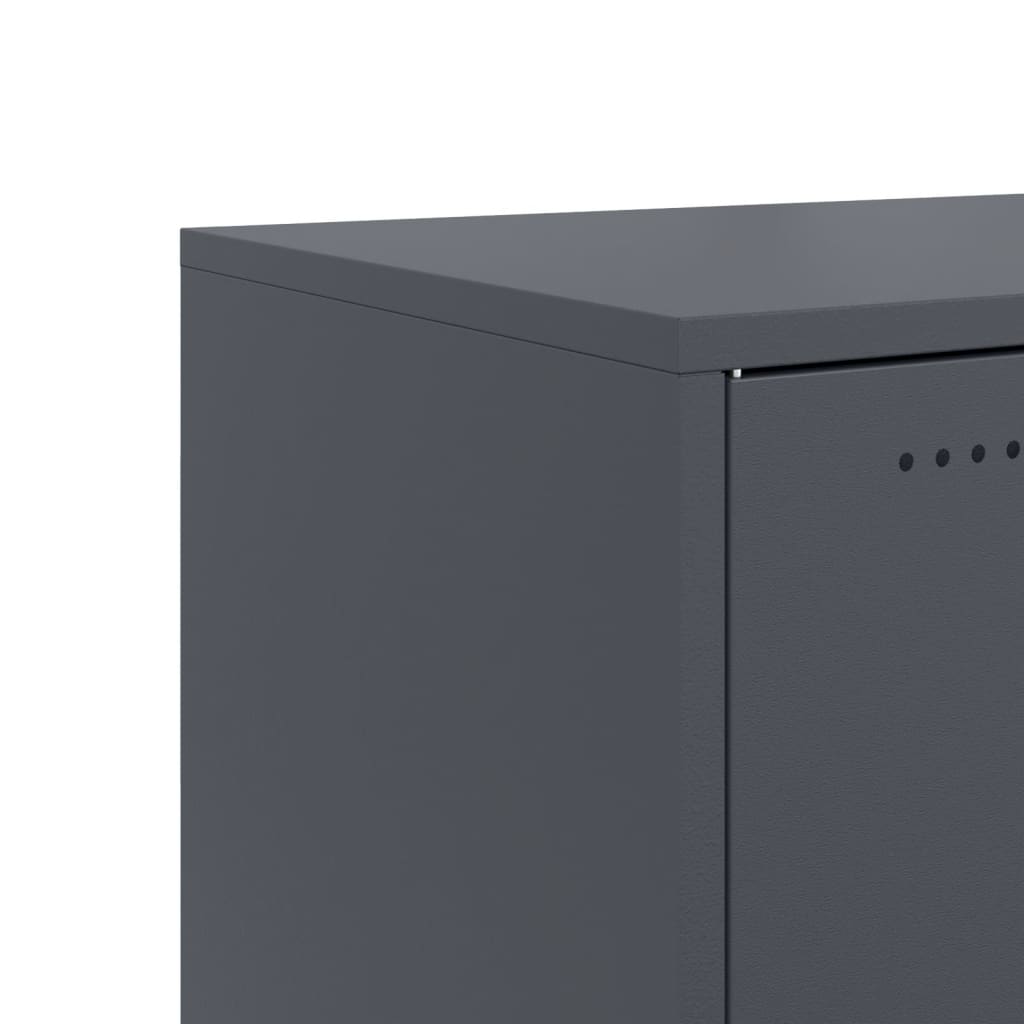 Sideboard Anthracite 100,5x39x72 cm Steel