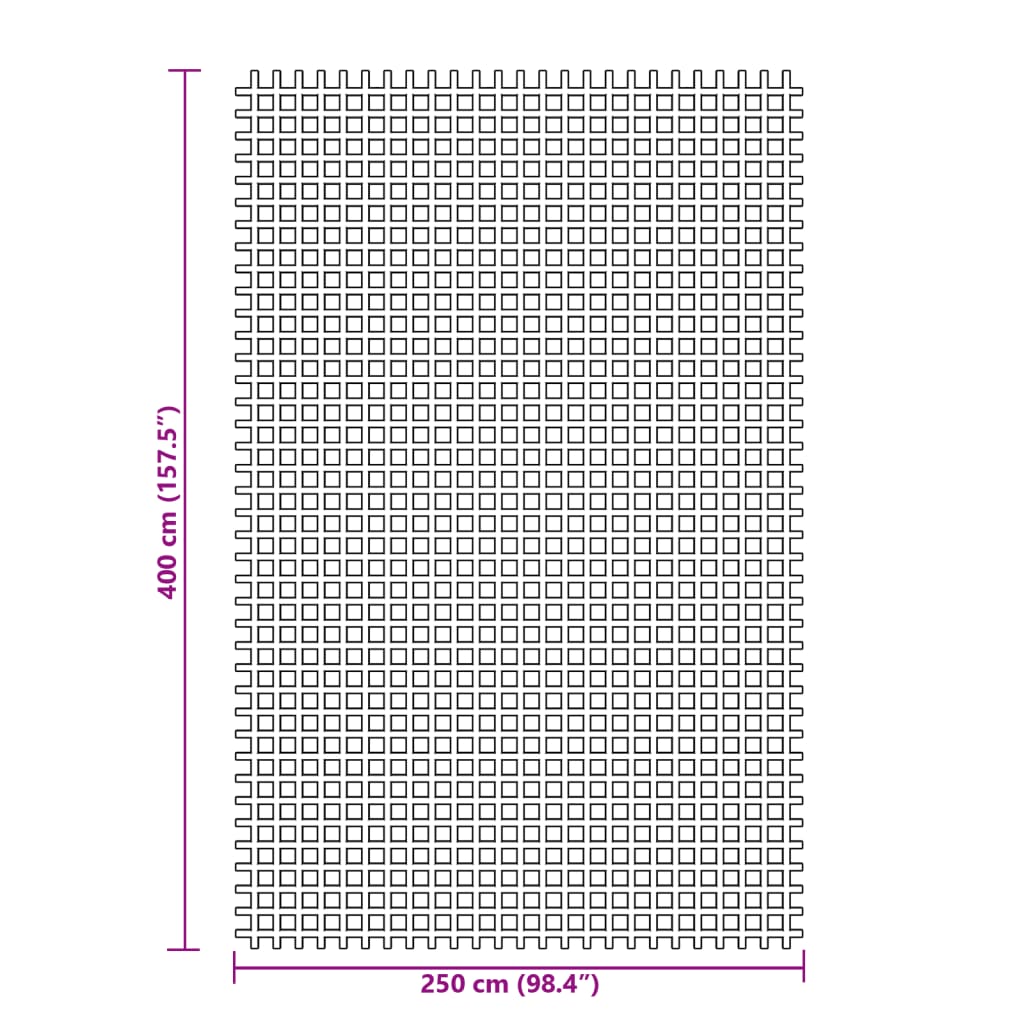 Tent Carpet Blue 4x2,5 m