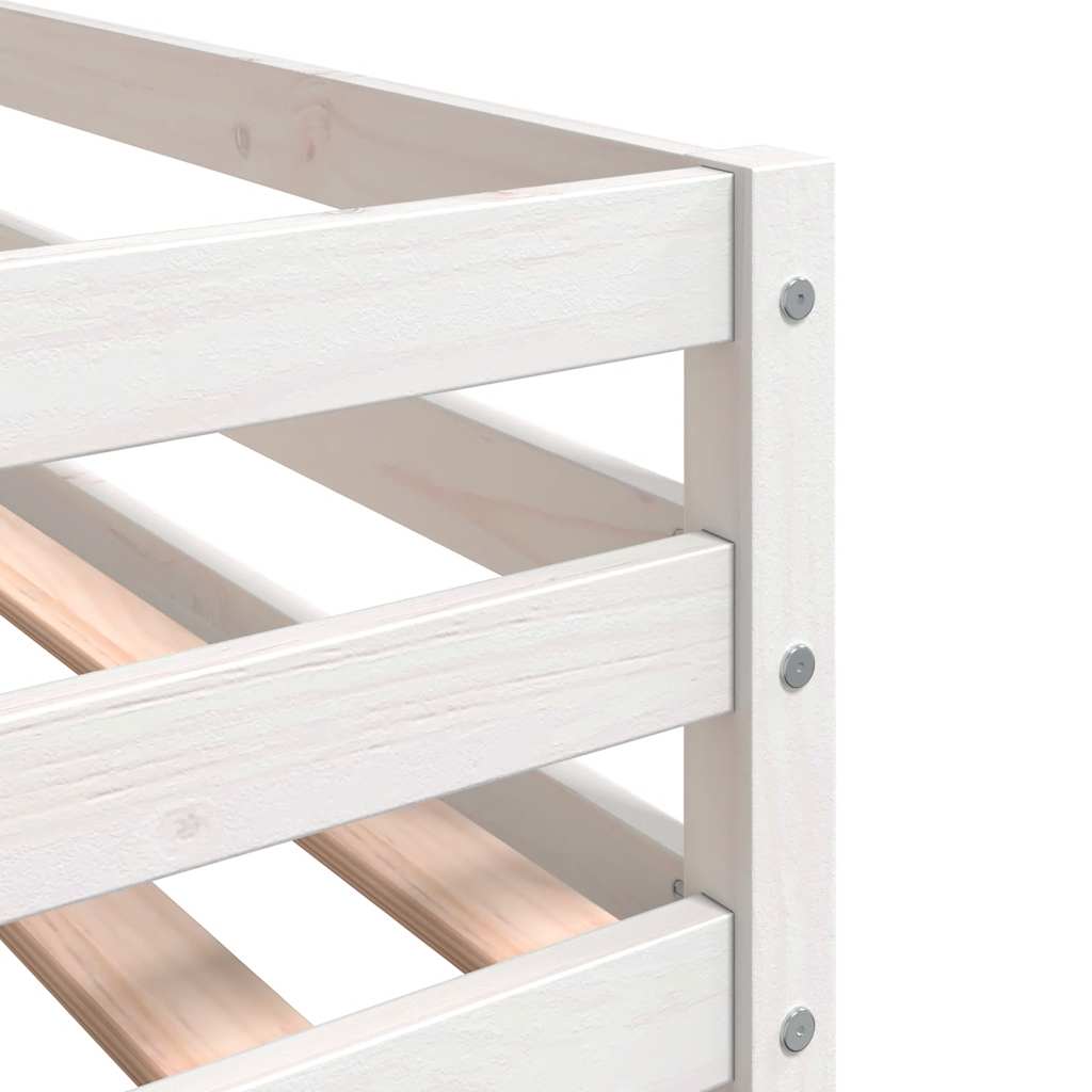Bunk Bed without Mattress Pink 80x200 cm Solid Wood Pine