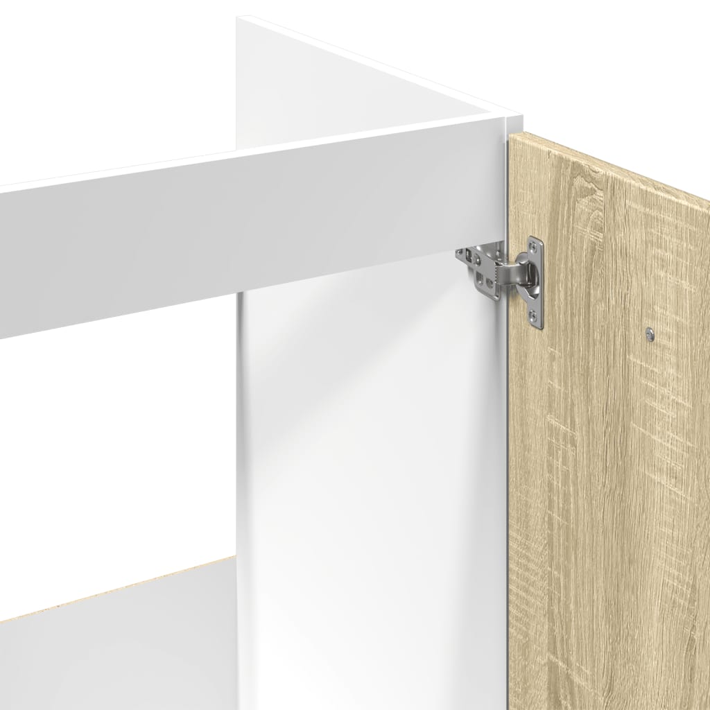Bottom Cabinet "Lyon" Sonoma Oak 80x46x81,5 cm Engineered Wood