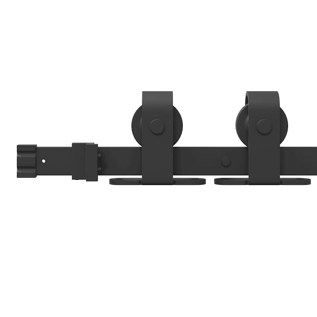 Sliding Door Hardware Kit 152,5 cm Steel Black