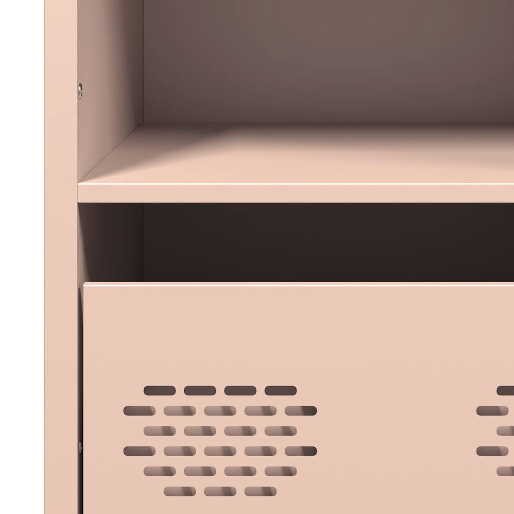 Highboard Pink 68x39x103,5 cm Steel
