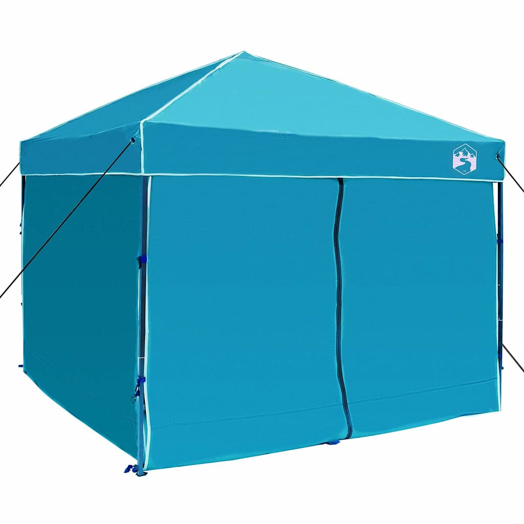 Canopy Tent 243 x 243 x 251 cm Blue Fabric