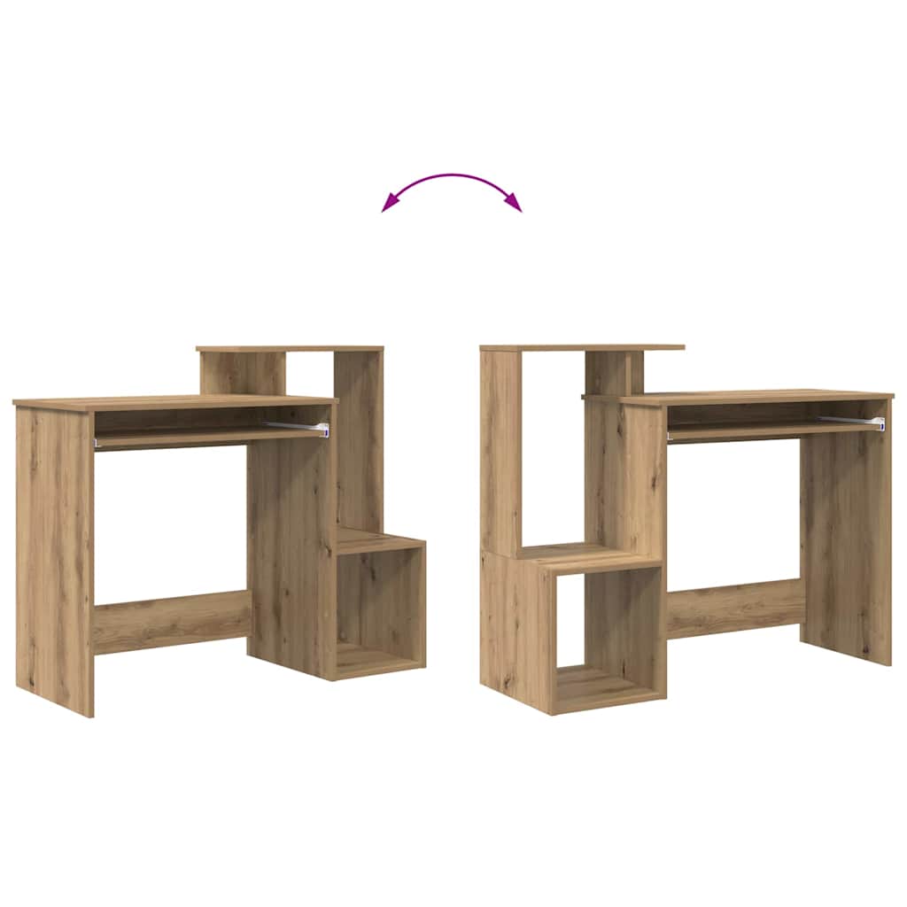 Desk Artisan Oak Engineered Wood 106 x 41 x 88.5 cm
