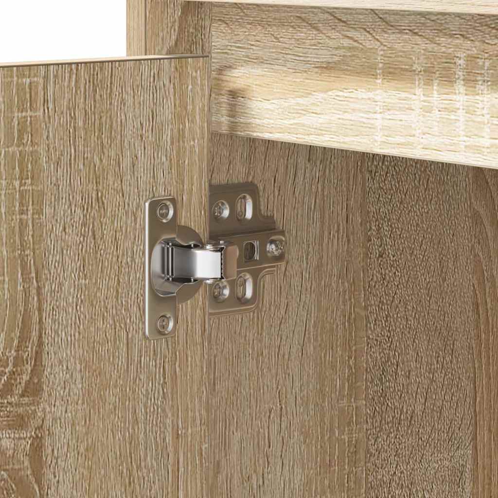 Bedside Cabinet with Drawer 2 pcs Sonoma Oak 50 x 34.5 x 50 cm