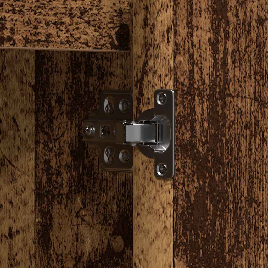 vidaXL Sideboard with Shelf Old Wood 71 x 34.5 x 75 cm Engineered wood