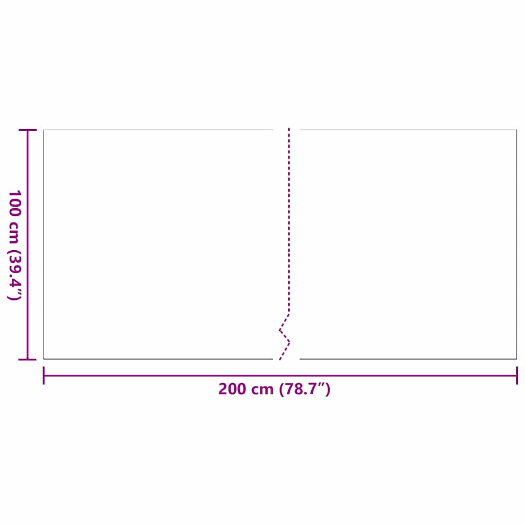Artificial Grass 200 x 100 x 3 cm PP & PE
