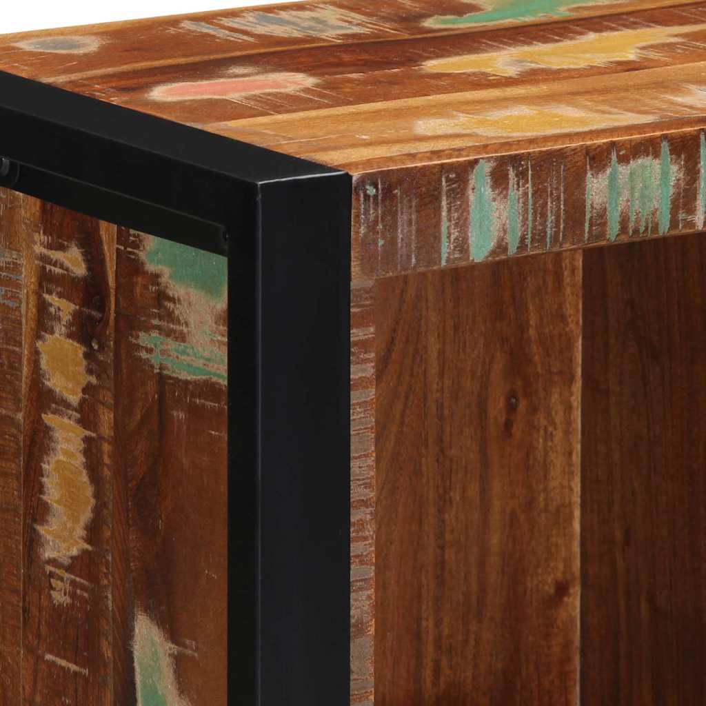 Bathroom Furniture Set 4 pcs Multicolour Solid Reclaimed Wood