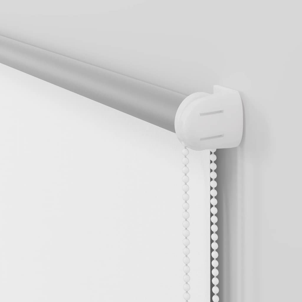 Roller Blind Blackout White 95x175 cm Fabric Width 90.7 cm Polyester