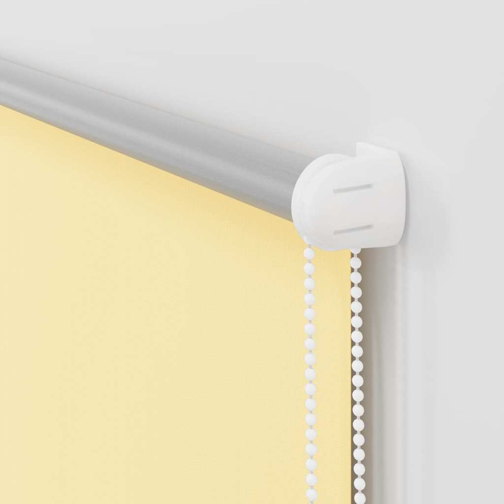 Roller Blind Blackout Yellow 70x150 cm Fabric Width 65.7 cm Polyester