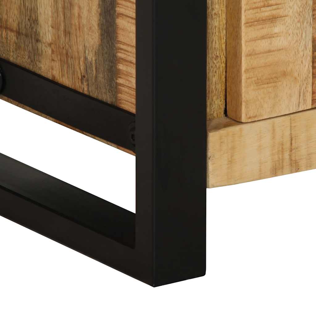 Bathroom Cabinet 40x30x90 cm Solid Wood Rough Mango