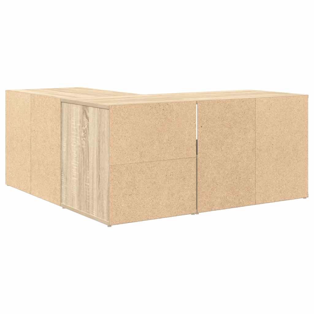 Corner Cabinet Sonoma Oak 160x40x45 cm Engineered Wood