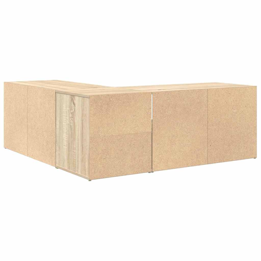 Corner Cabinet Sonoma Oak 200x40x45 cm Engineered Wood