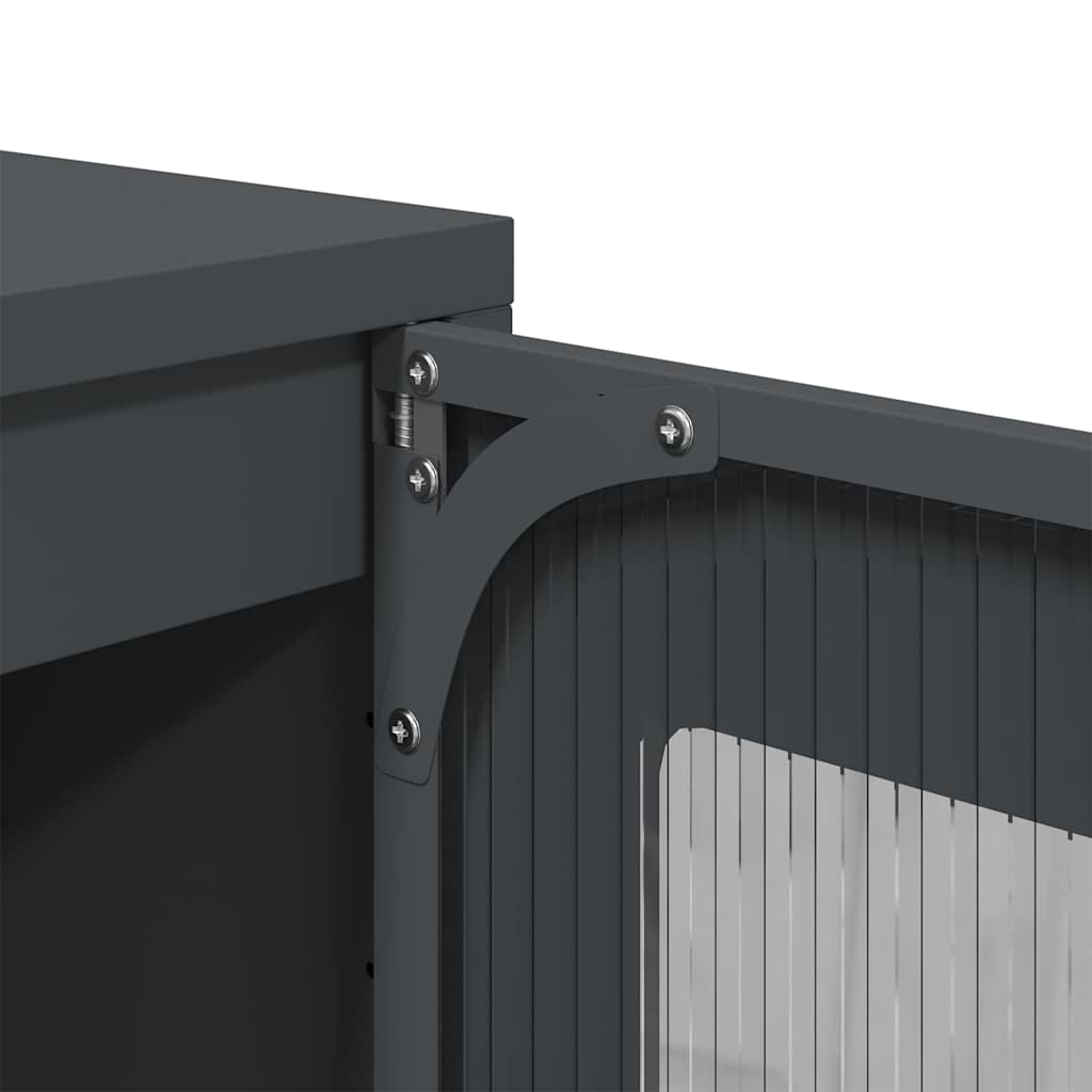 Sideboard Anthracite 100,5x39x107 cm Cold-rolled Steel
