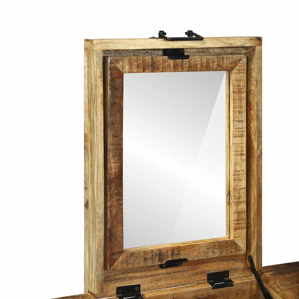Bedroom Dressing Tables Brown 90 x 50 x 75 cm Solid Mango wood