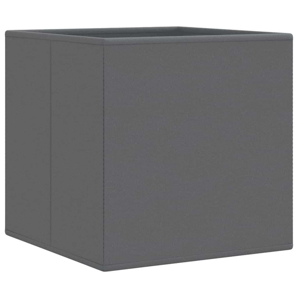 Foldable Storage Boxes 10 pcs Grey 32x32x32 cm Non-woven Fabric