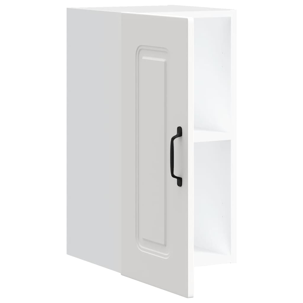 Kitchen Wall Cabinet "Kalmar" White Engineered Wood