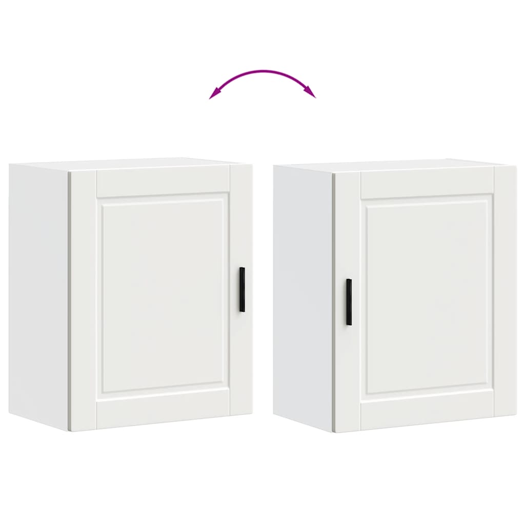 Kitchen Wall Cabinet "Porto" White Engineered Wood