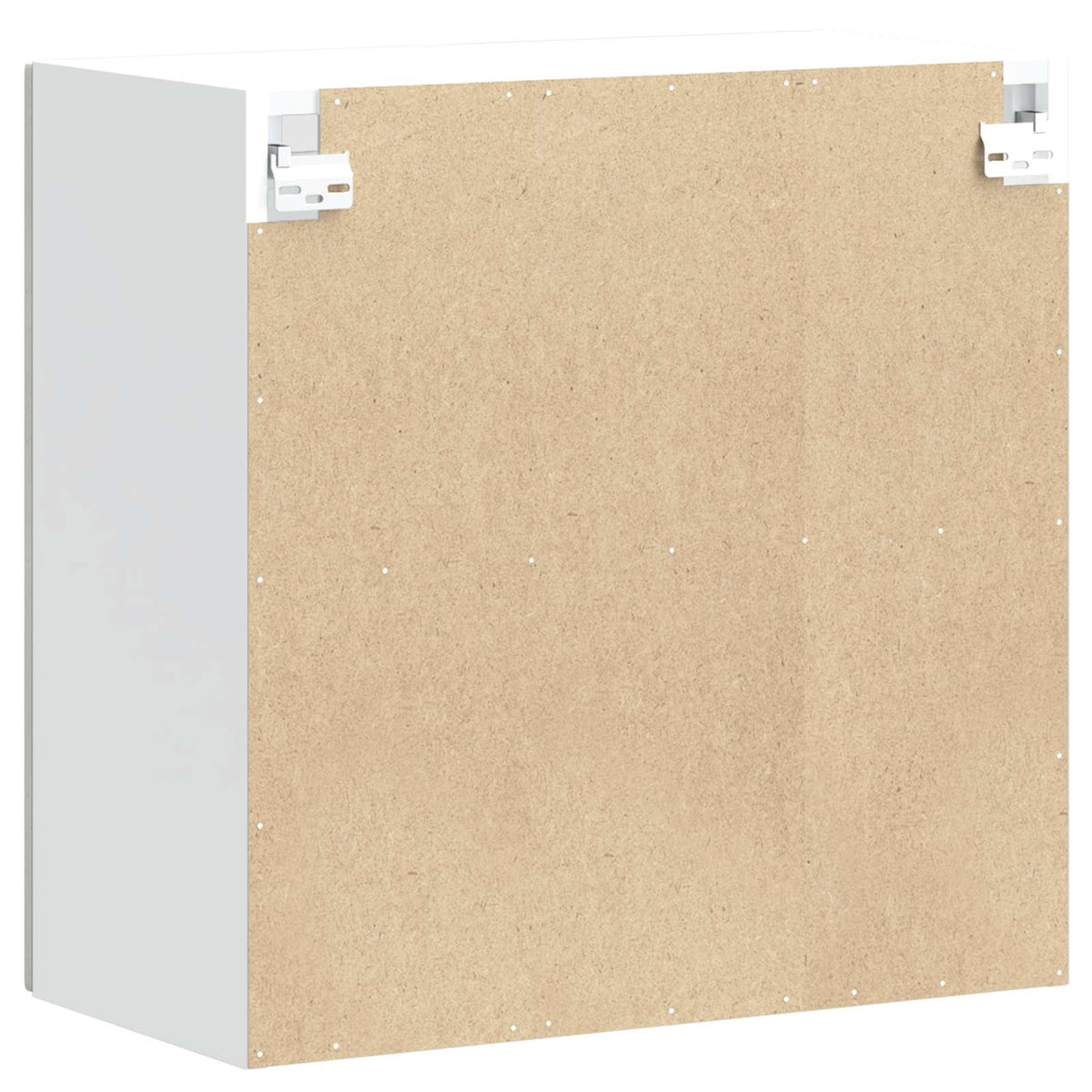 Kitchen Wall Cabinet with Glass Door "Porto" Concrete Grey