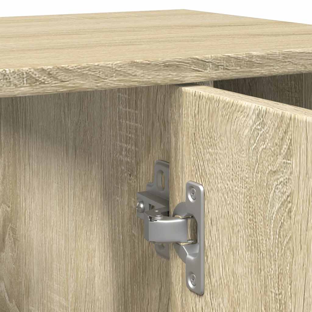 Bathroom Cabinet Sonoma Oak 60x32x53,5 cm Engineered Wood
