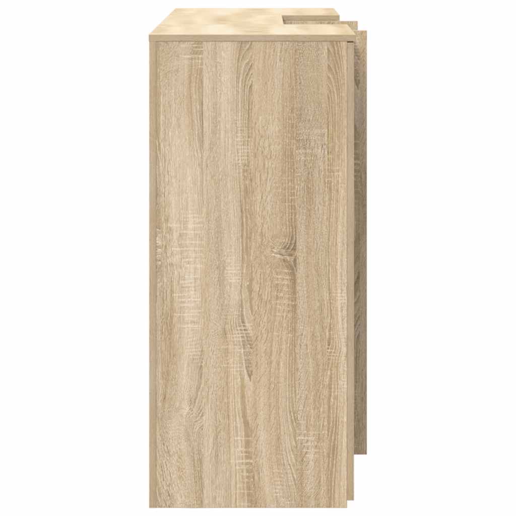Reception Desk Sonoma Oak 155x50x103,5 cm Engineered Wood